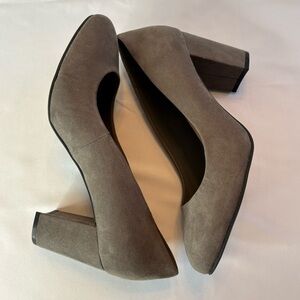 Torrid Grey Heels - Women’s Size 9.5W NEW